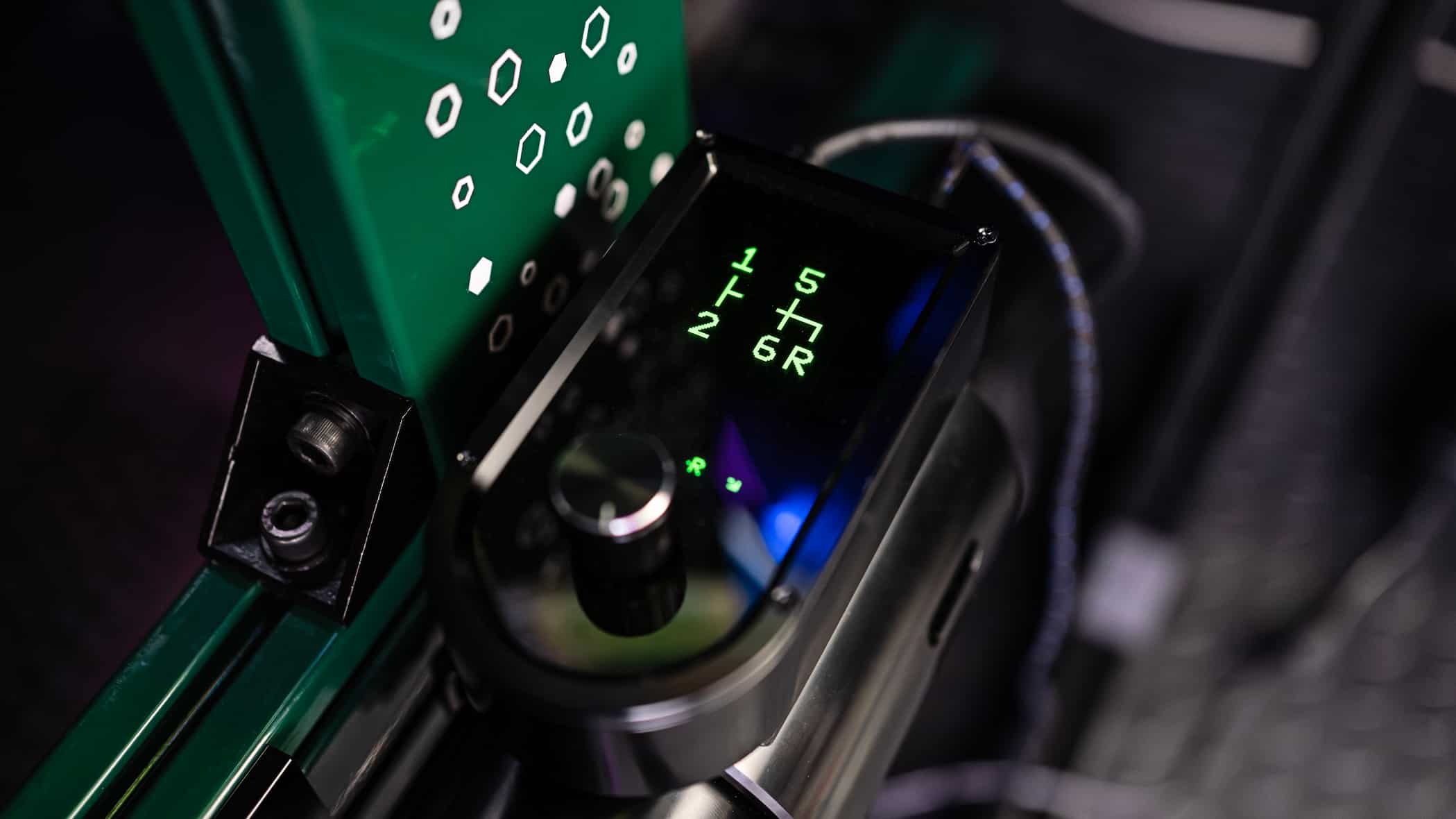 BDH Active Shifter integrated interface display